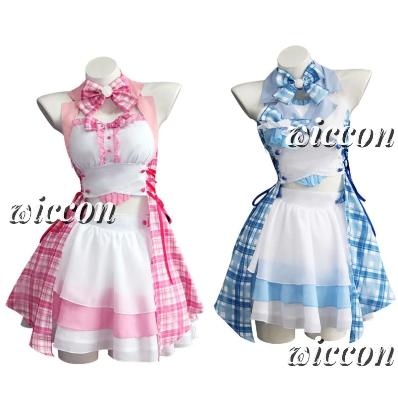 Ванильный костюм для косплея новое платье горничной идол сценический Choc Bux Vanillaa