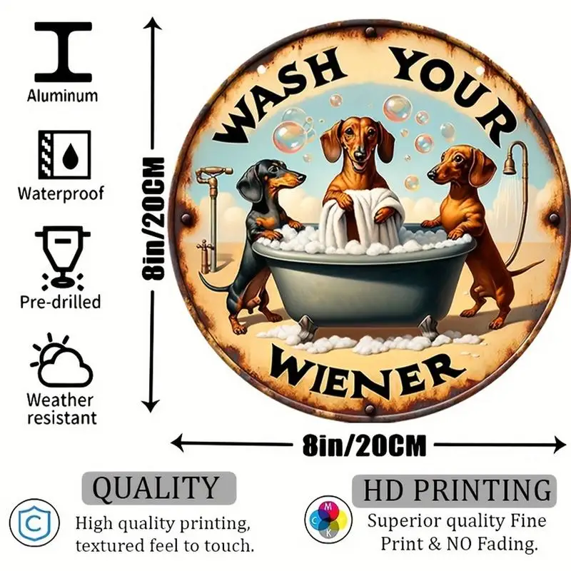 Дверная вешалка для таксы настенные украшения щенка деревянная собака знак