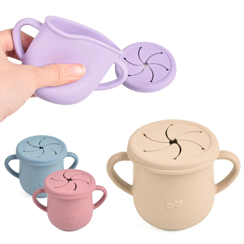 S Portable Drinkware Sippy Food Food Grade Learning Cups For