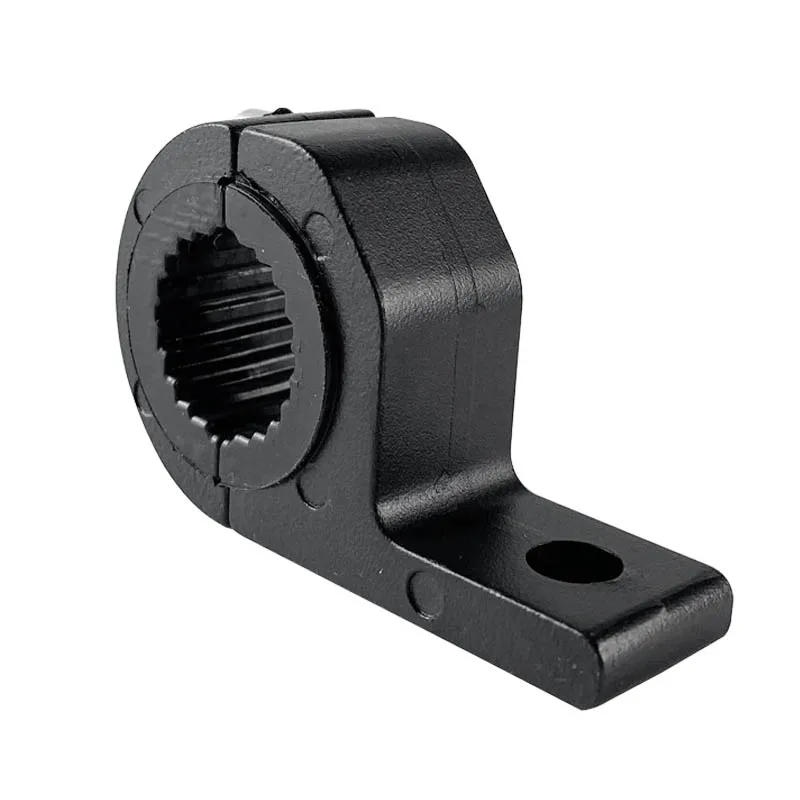 

Мотоциклетные светодиодные зажимы для фар, кронштейн из алюминиевого сплава, зажим для трубки прожектора, комплект крепления, черный