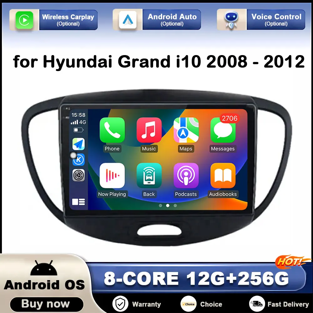 Автомобильный мультимедийный видеоплеер 9 дюймов GPS-навигация стерео Wi-Fi Bluetooth