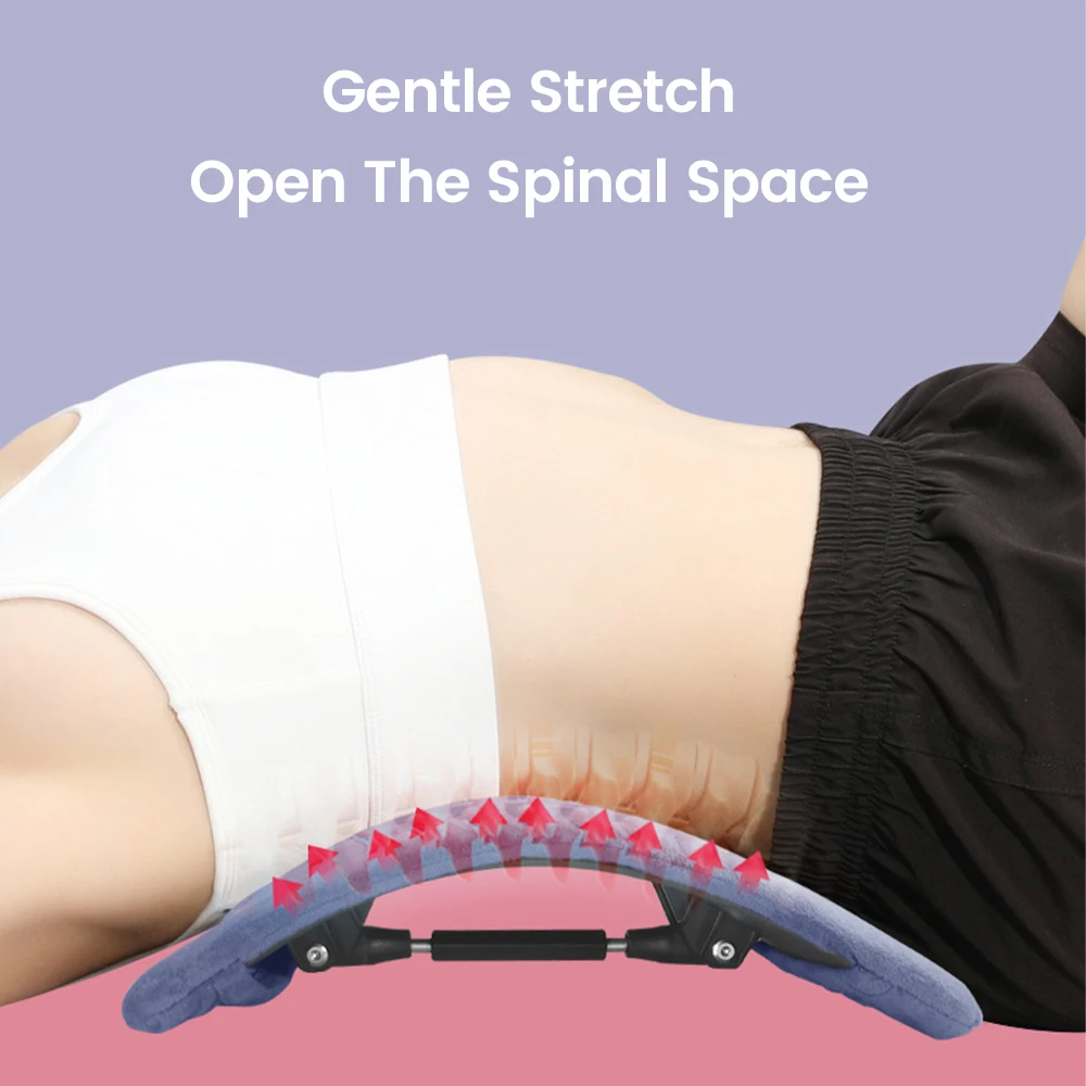 

Electric Heating Back Support Lumber Waist Cushion Spine Correction for Home Office Relieve Pain Waist Protector Back Massager