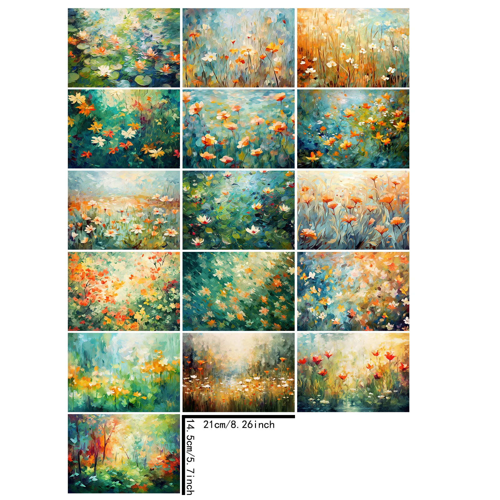 

16 листов формата А5, зеленое растение, акварель, картина маслом, фон, винтажный гранж, журнал, планирование, скрапбукинг