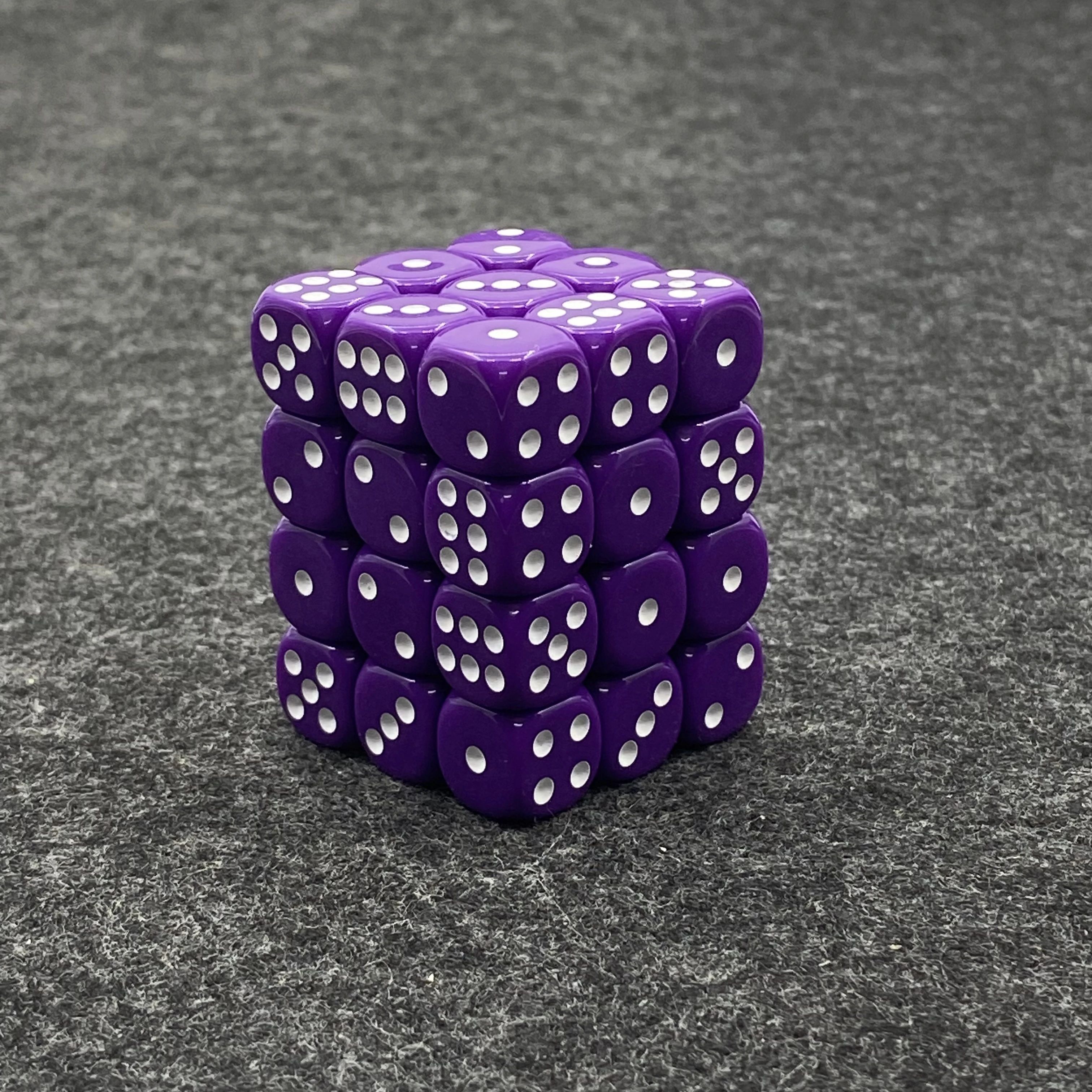 Набор из 36 предметов 12 мм 6 сторонних искусственных костей твердые цвета набор D6