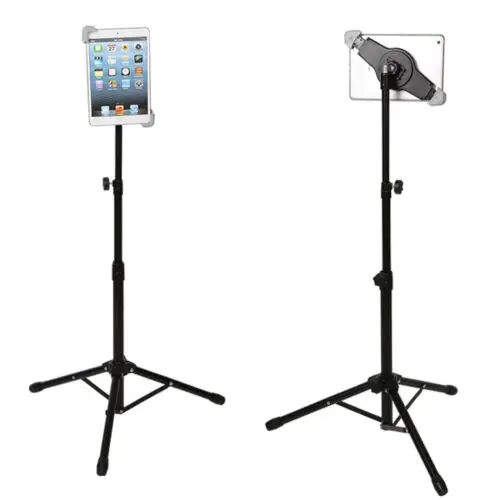 

Напольная подставка для планшета iPad Mini Air 7-12 дюймов, регулируемый держатель для штатива, колпачки для клавиш планшета и ПК в английском стил...