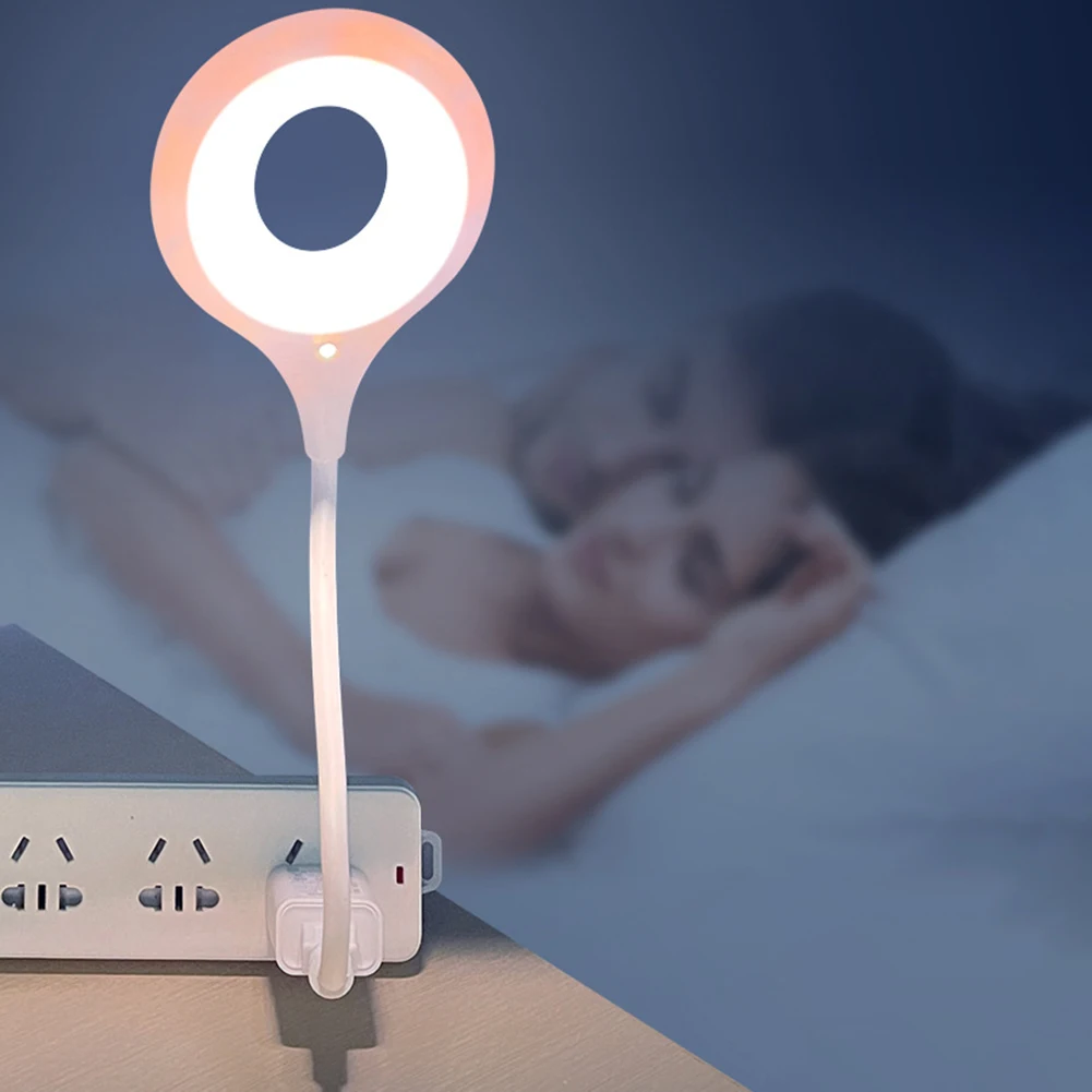 

USB-штепсельная вилка, умная, вращающаяся на 360 °, многофункциональная лампа для гостиной, спальни