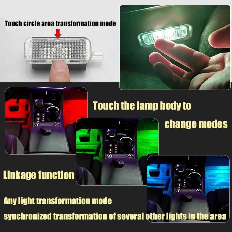 RGB-лампа для Volkswagen VW Passat 36 2011 2012 2013 2014 2015