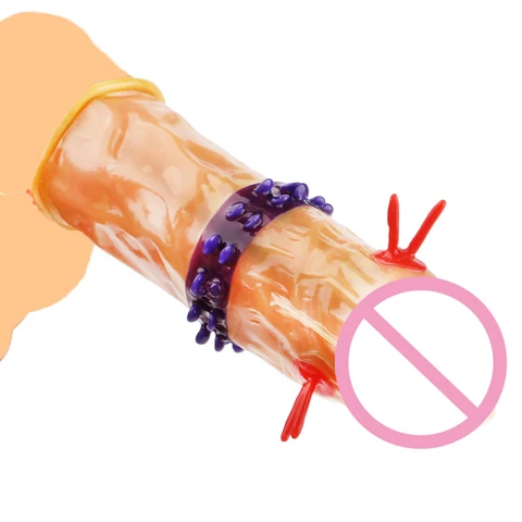 Мужские презервативы с шипами, 3 шт