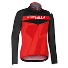 Новинка 2021, зимняя трикотажная футболка с длинным рукавом Maglia Ciclismo