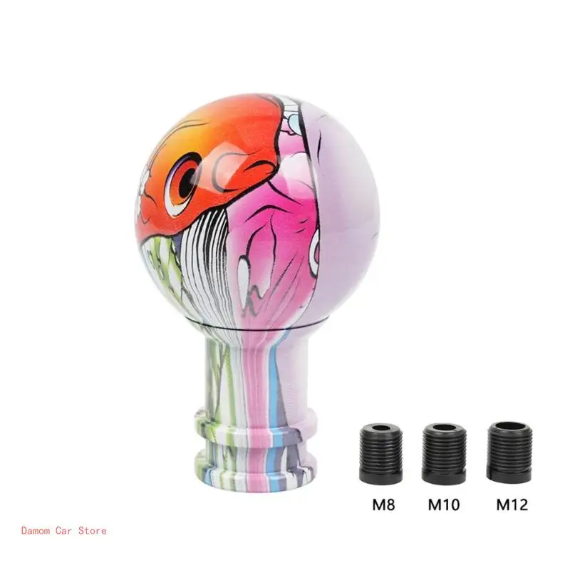 Ручка переключения передач. передач автомобиля. коробки с адаптером M8-M10