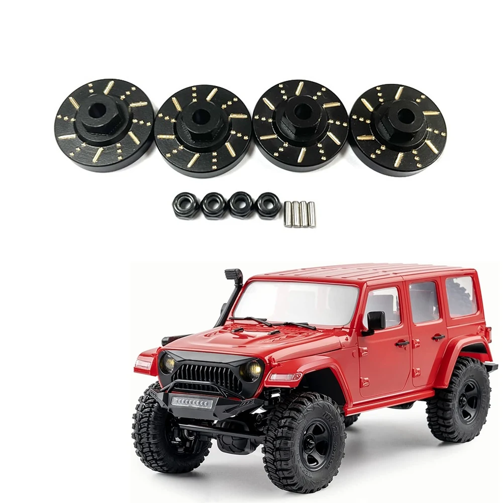 Для масштаба 1/18 FMS EAZYRC RocHobby латунное колесо шестигранный адаптер ось противовес