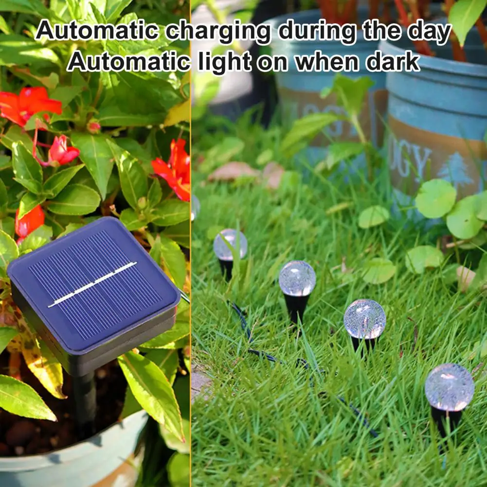 

1 Set Solar Lawn Lamp IP55 Waterproof High Brightness No Wiring Required Automatic On/Off Multiple Lighting Garden Supplies