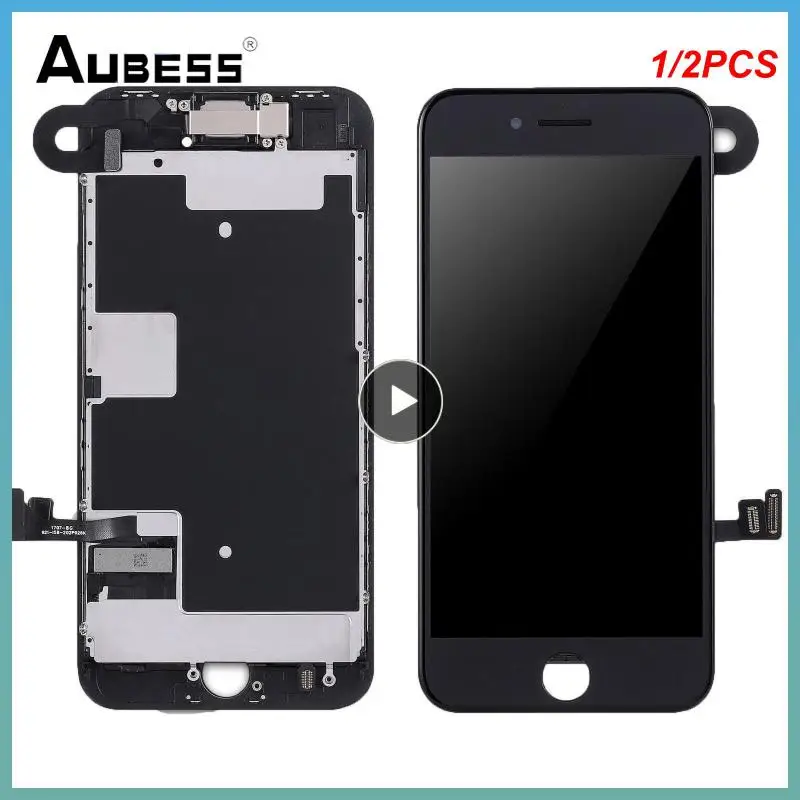 

1/2PCS Display For 5 5S SE 5C with Touch Screen Digitizer Replace For 5/5C/5S/SE No Dead Pixel+Tempered