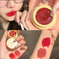 mousse matte canned lip mud blush velvet lipstick lip long lasting lip balm lip face tint waterproof women makeup cosmetics