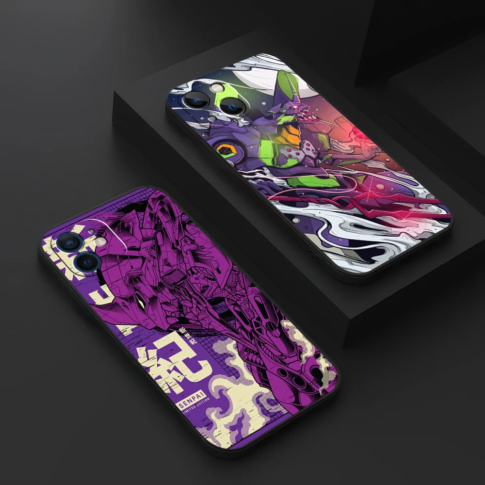 

Neon Genesis Evangelion EVA For Apple iPhone 13 12 11 Pro 12 13 Mini X XR XS Max SE 5 6 6s 7 8 Plus Phone Case Carcasa Coque