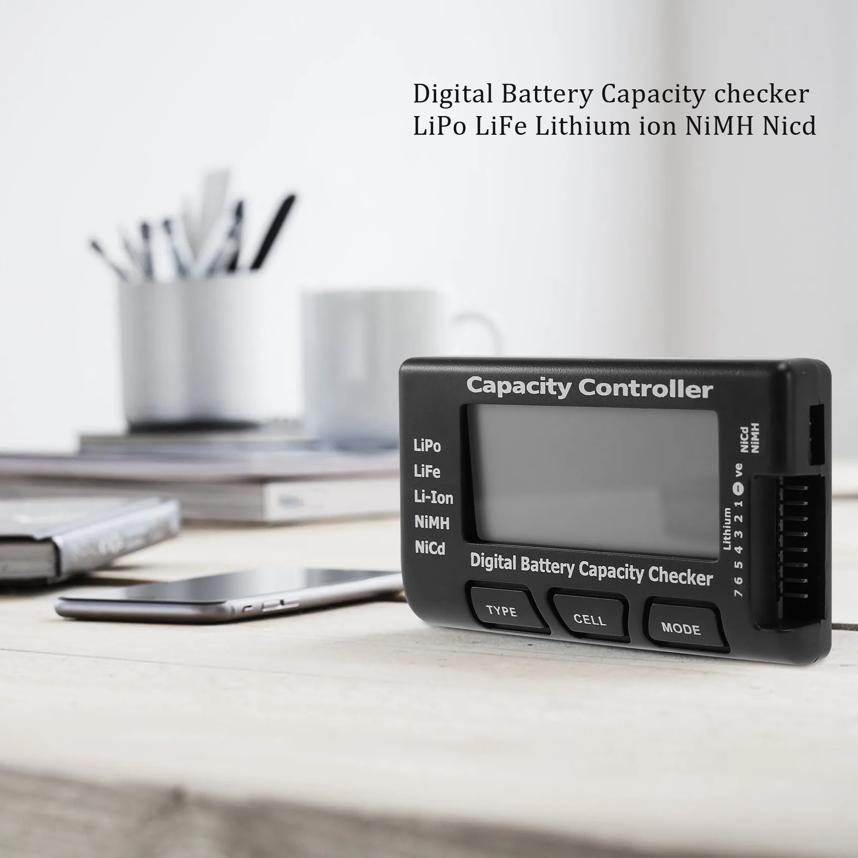 

RC CellMeter-7 Digital Battery Capacity Checker LiPo LiFe Li-ion NiMH Nicd