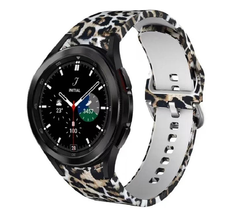 

20mm Luminous Silicone Strap for Samsung Galaxy Watch 4 Classic 42mm 46mm Sport Strap/Galaxy Watch 4 40 44mm Wristband Bracelet