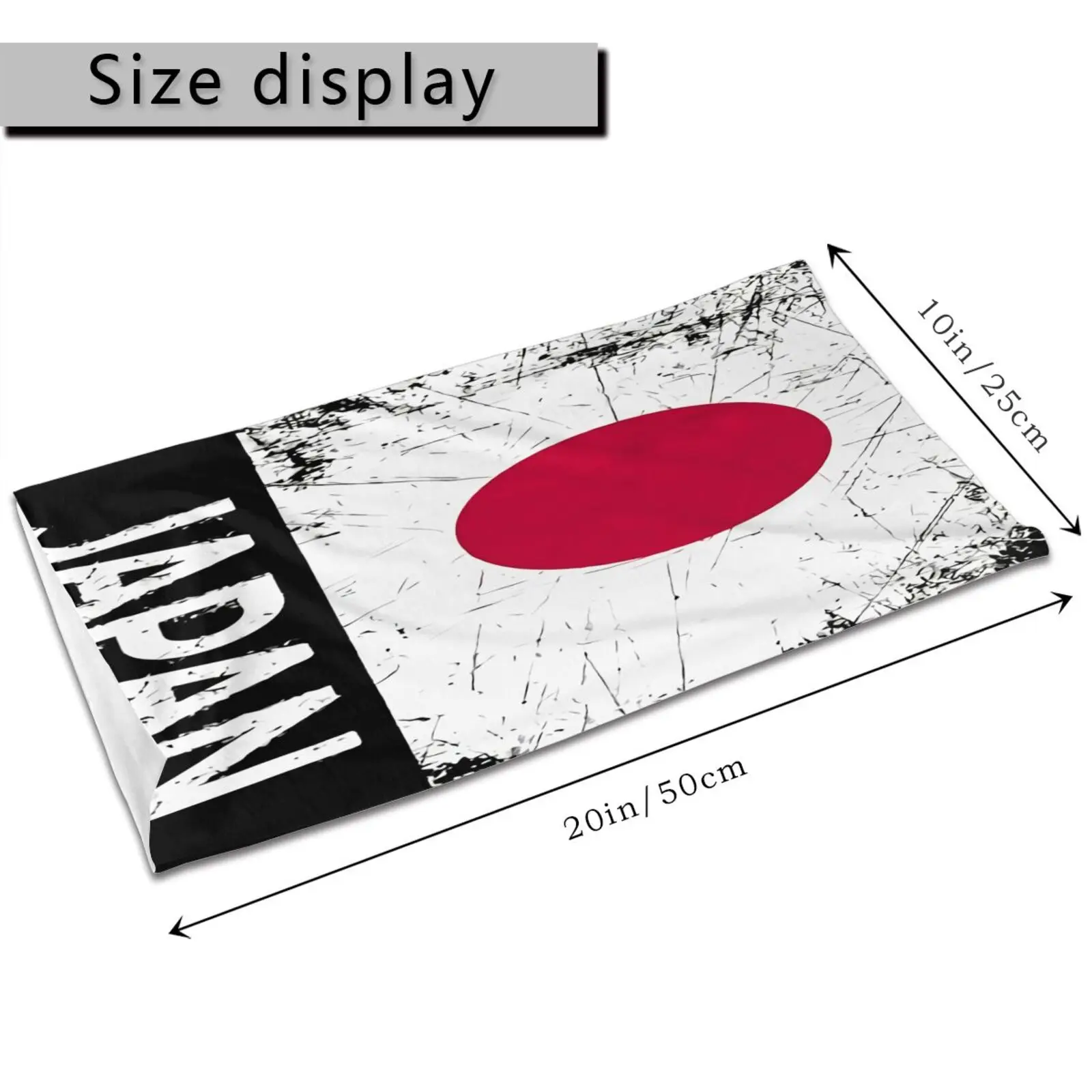 Японский флаг сделано в Японии поло Мужская бандана туристическая маска шарф для