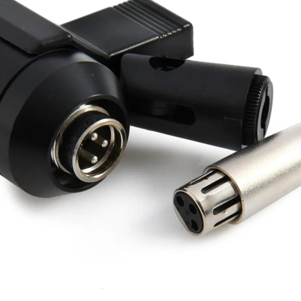 Фото USB-конденсаторный микрофон F100tl, черный, со встроенным чипом реверберации, объемным звуком, эффектом басов, регулируемый, для караоке и домашней записи №2