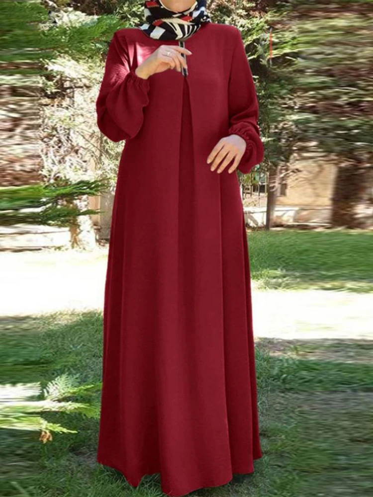 

Full Lined Closed Abaya Dubai Black Dress Loose Buttoned Front Women Muslim Fashion Hijab Robe Long Sleeves Islamic Turkey