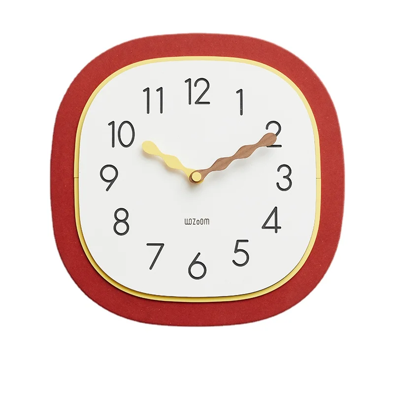 

Netizen Minimalist Wall Clock Modern Design Nordic Household Creative Light Luxury Living Room Wall Clock