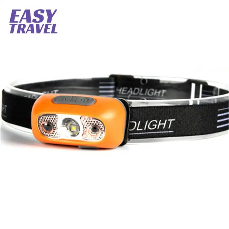 

Polymer Lithium Battery Riding Headlight 60° Adjustment Angle Ipx5 Waterproof Outdoor Headlamp Lightweight Bicycle Equipment