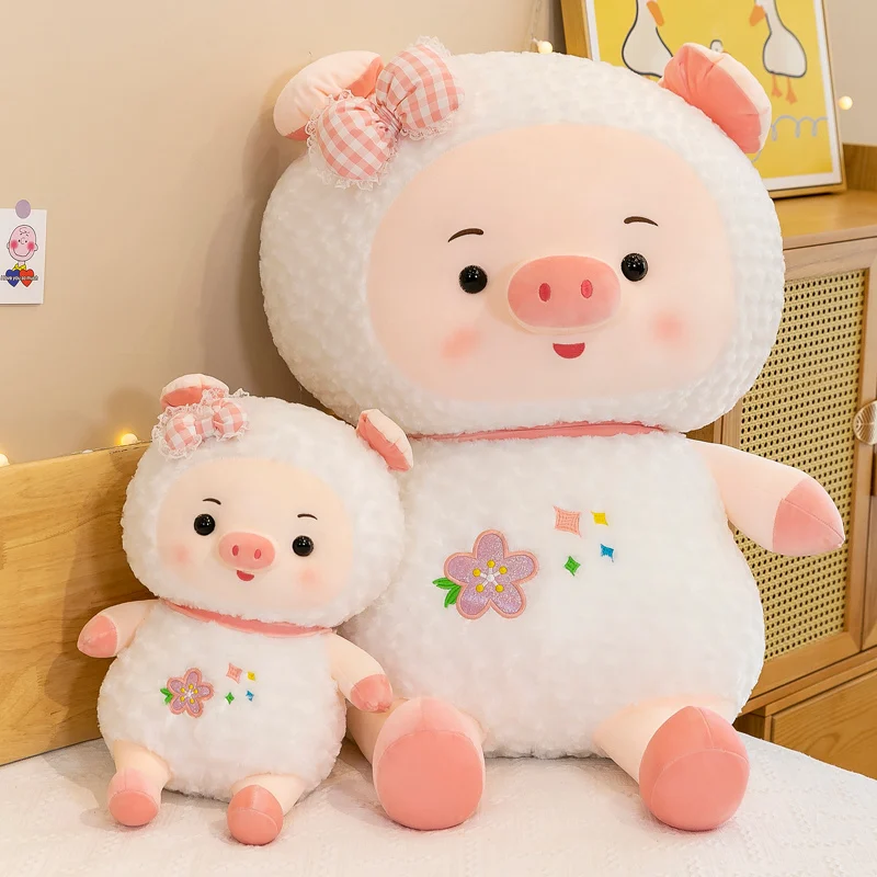 

45/60/70CM Kawaii Plush Piggy Toys Stuffed Soft Cute Animal Pig Plush Pillow Fantastic Birthday Valentine's Gift for Girl Baby