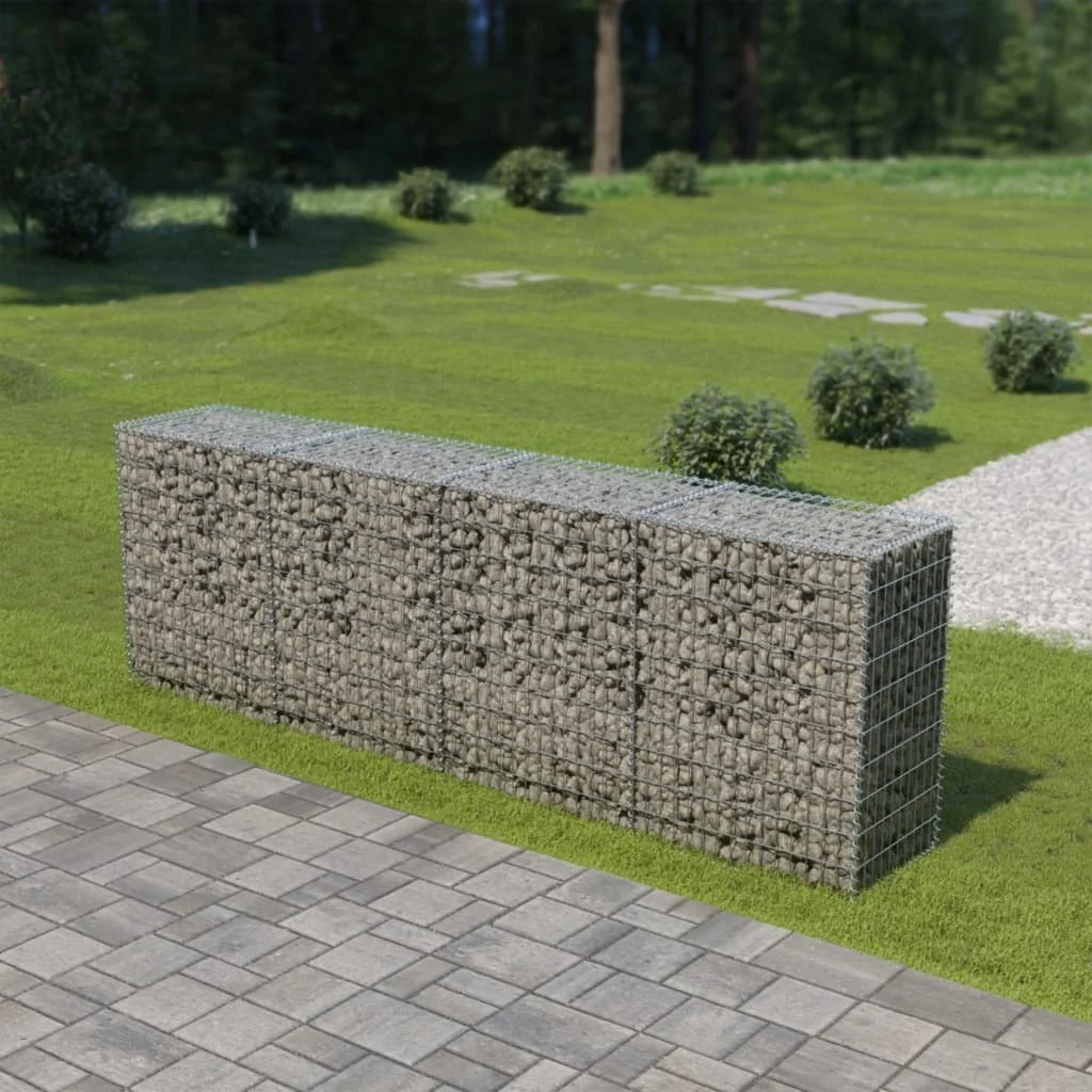 

Габионная стена с покрытием из оцинкованной стали 118 "x 19,7" x 39,4"