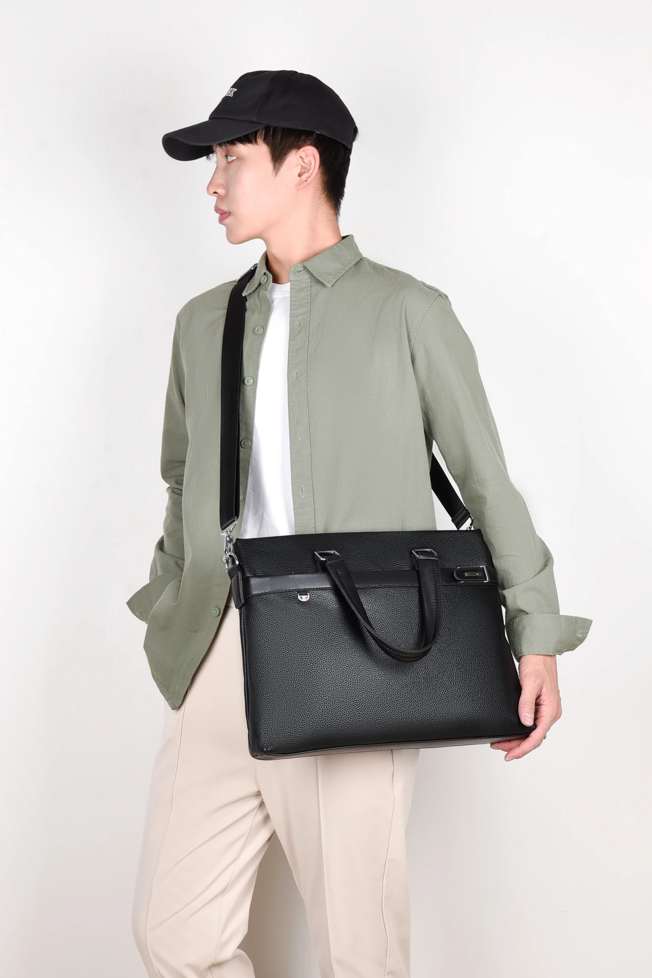 Мужская сумка через плечо в стиле ретро сумки мужские тоуты