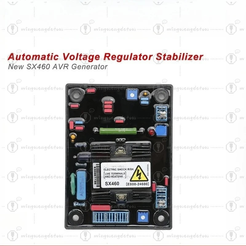 Фото Новый модуль управления возбуждением SX460 AVR для генератора, автоматический стабилизатор напряжения, запчасти для бесщеточных генераторов №3