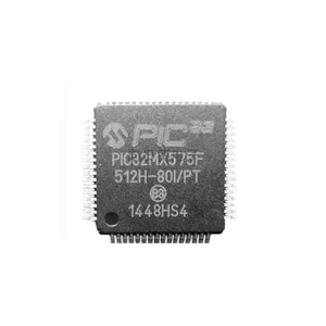 5PCS PIC32MX575F512H-80I /PT  PIC32MX575F512H-80I PIC32MX575F512H TQFP64 New original ic chip In stock