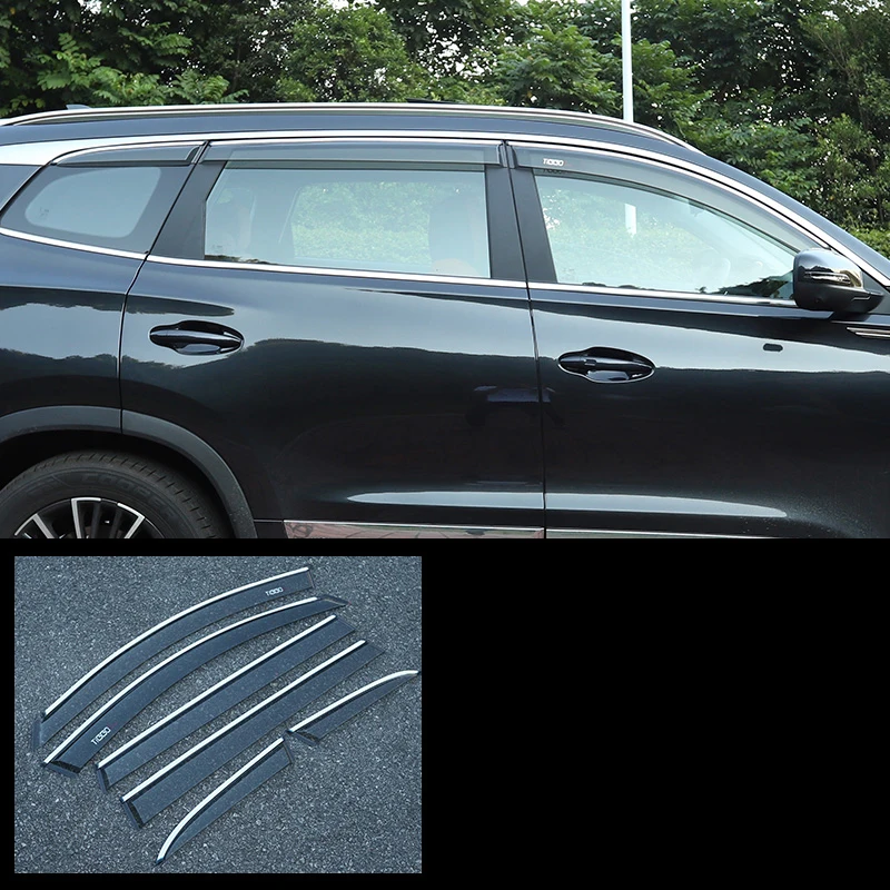 

Наружный козырек для Chery Tiggo 8 Pro Max E + 2022-2024, защита от солнца и дождя