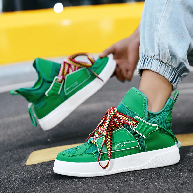 Luxury Designer Men's Skateboard Shoes Orange Platform Shoes Men Canvas Sneakers Classic Skate Shoes Canvas Shoes Sneakers 2023