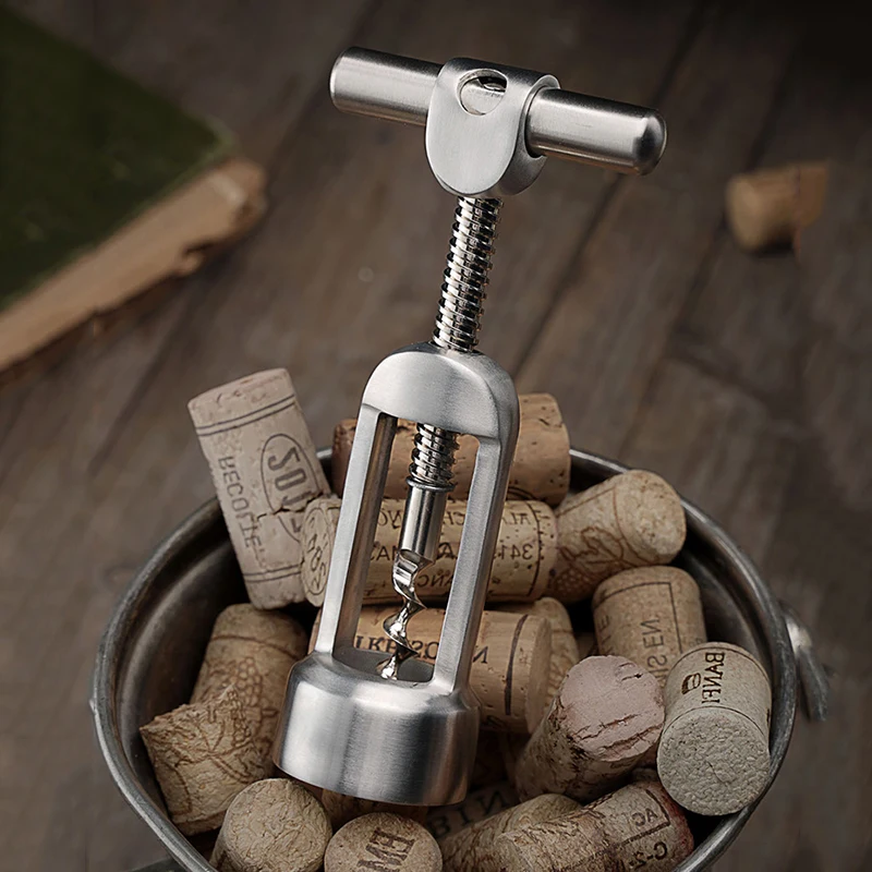 

Wine Creative Wine Opener Cork Open Manual Wine Remover Champagne Opener Wine Opener Easily Kitchen Accessories for Home Use