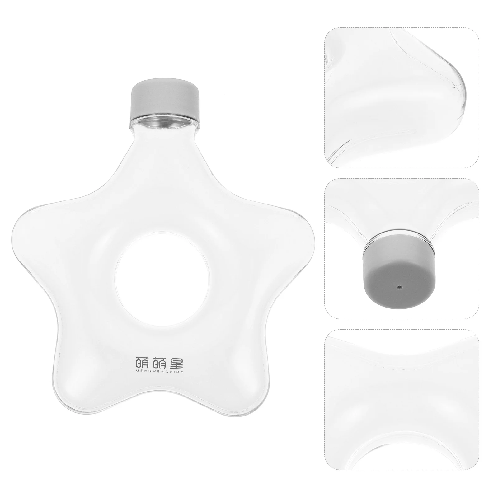 

Bottlesbottle Empty Water Drink Beverage Juicesoda Tea Containers Transparent Smoothie Container Lidslittle Juicingkids Star