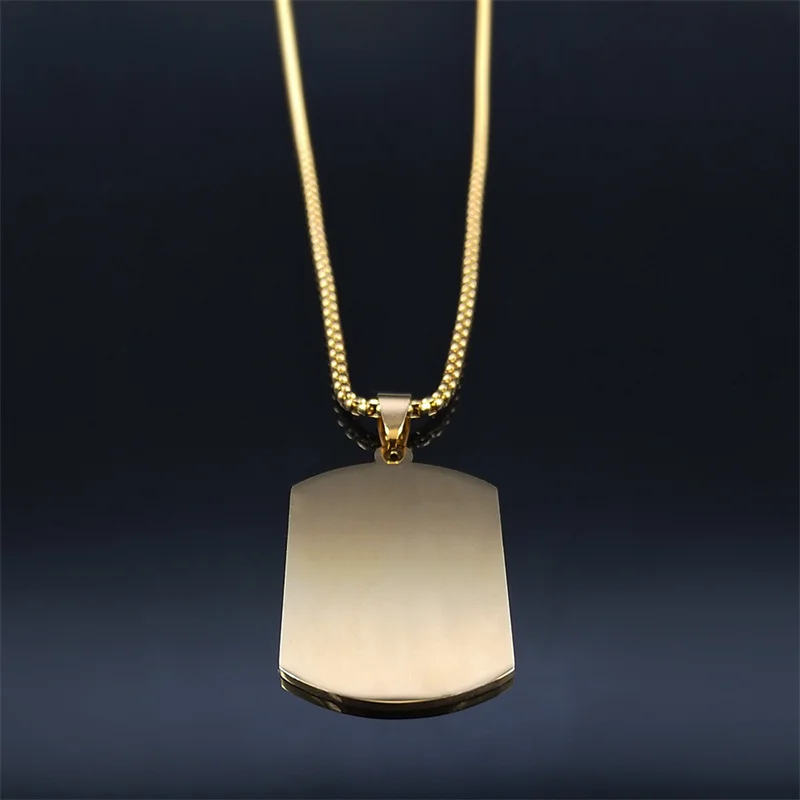 Ожерелье из нержавеющей стали в мусульманском стиле серебряный цвет геометрия