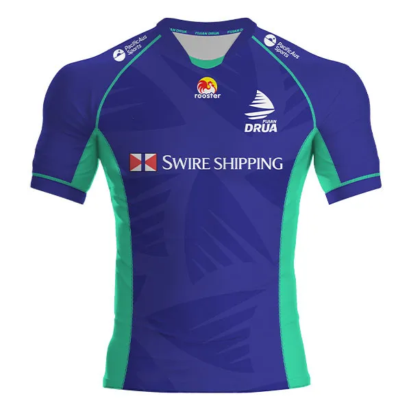 

Коллекция 2022 года, Фиджи, Drua Home регби рубашка Джерси 2022/23, Фиджи, друя, домашняя тренировочная Джерси для регби, размер S---5XL