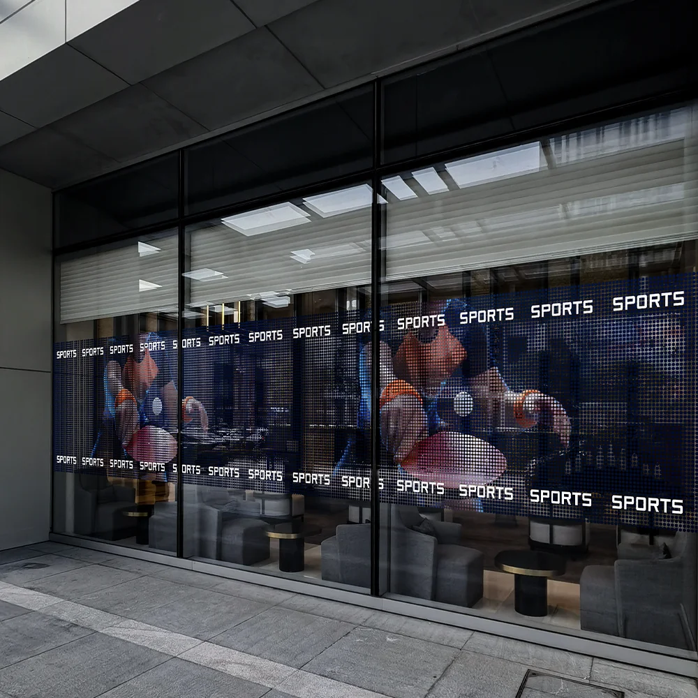 QiAds на заказ оконное стекло для медицинского клуба конфиденциальная пленка