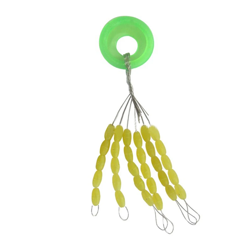 150 шт./5 комплектов резиновые поплавки для рыбалки