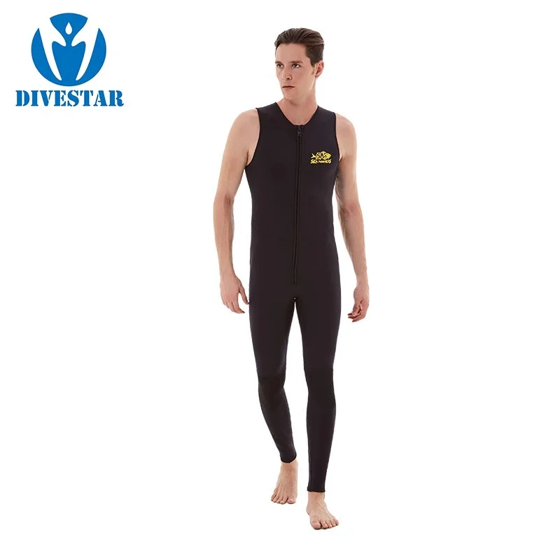 

3mm Neoprene Wetsuit Spearfishing Scuba Diving Suit Back Zip Full Body Wetsuit Swimming Surfing Diving Snorkeling Suit