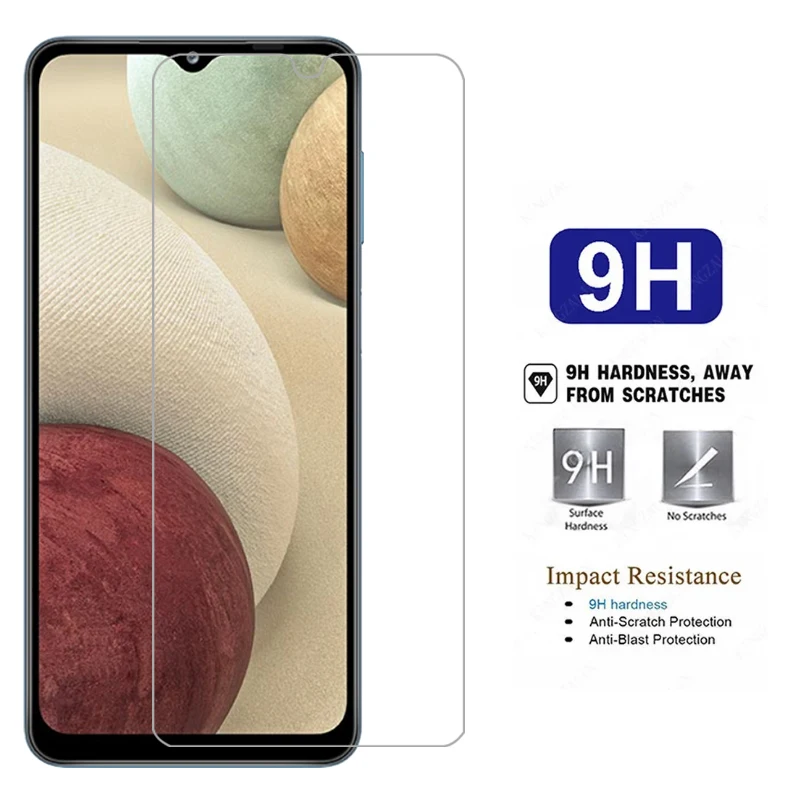 Чехол из закаленного стекла для телефона samsung galaxy a12 задняя крышка samsunga12 galaxya12 a 12
