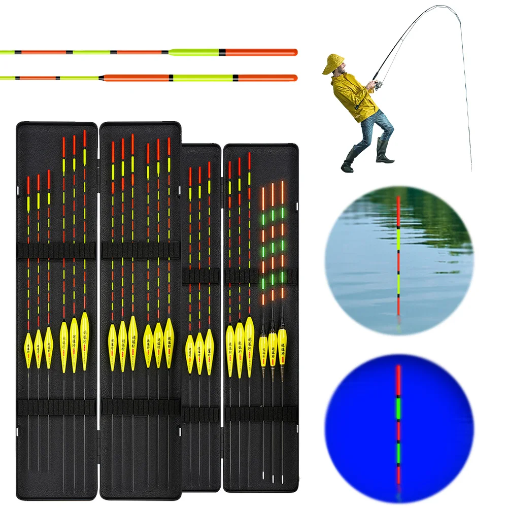 Комбинированный набор поплавков для рыбалки поплавки с коробкой хранения