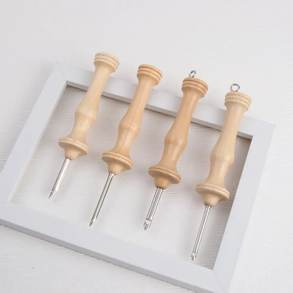 

Игла с деревянной ручкой для искусства и рукоделия