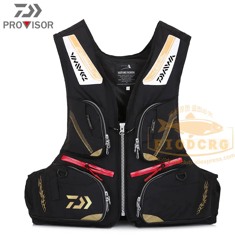 

2023 New Outdoor Sport Fishing Life Jacket Detachable Water Life Jacket Surf Swimming Reflected Light Fishing Life Vest