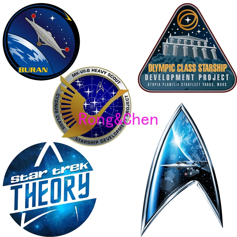 

Rongchen Trading Car Sticker Personality for Star Trek Funny Occlusion Scratch Window Waterproof Custom Printing Decal PVC