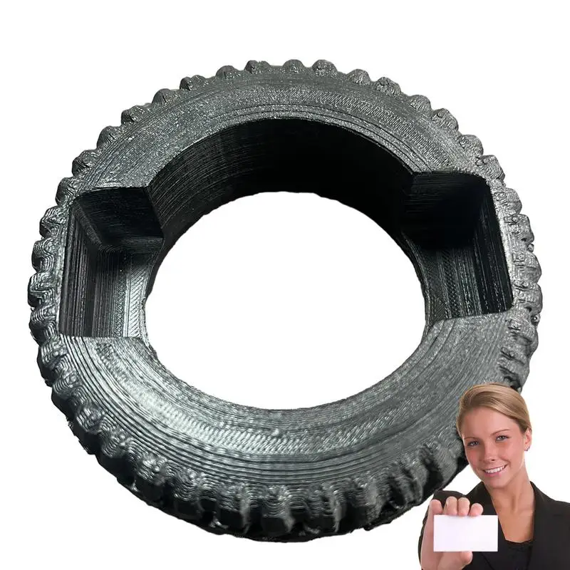 Деловая искусственная полимерная визитная карточка с идентификационным номером