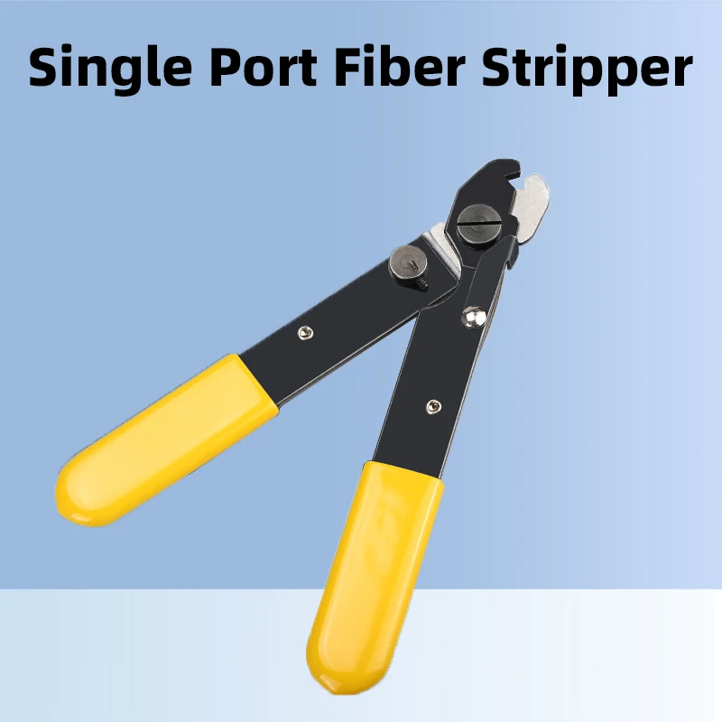 Hot Sale FO103-S Single Port Wire Stripper Pliers Fiber Stripping Pliers Leather Wire Cable Coating Stripping FTTH Tools