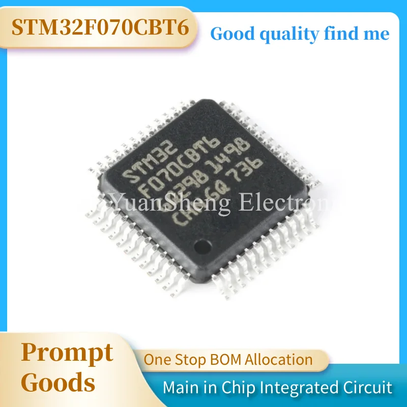 

1 шт., 100% оригинальный новый STM32F070RBT6 STM32F070CBT6 STM32F070 STM32 LQFP, Новая фотография