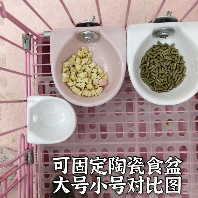 

Керамическая Пряжка для хомяка, зернистая, кошка дракона, белка, миска для еды для кролика, неподвижная миска для еды, маленькая