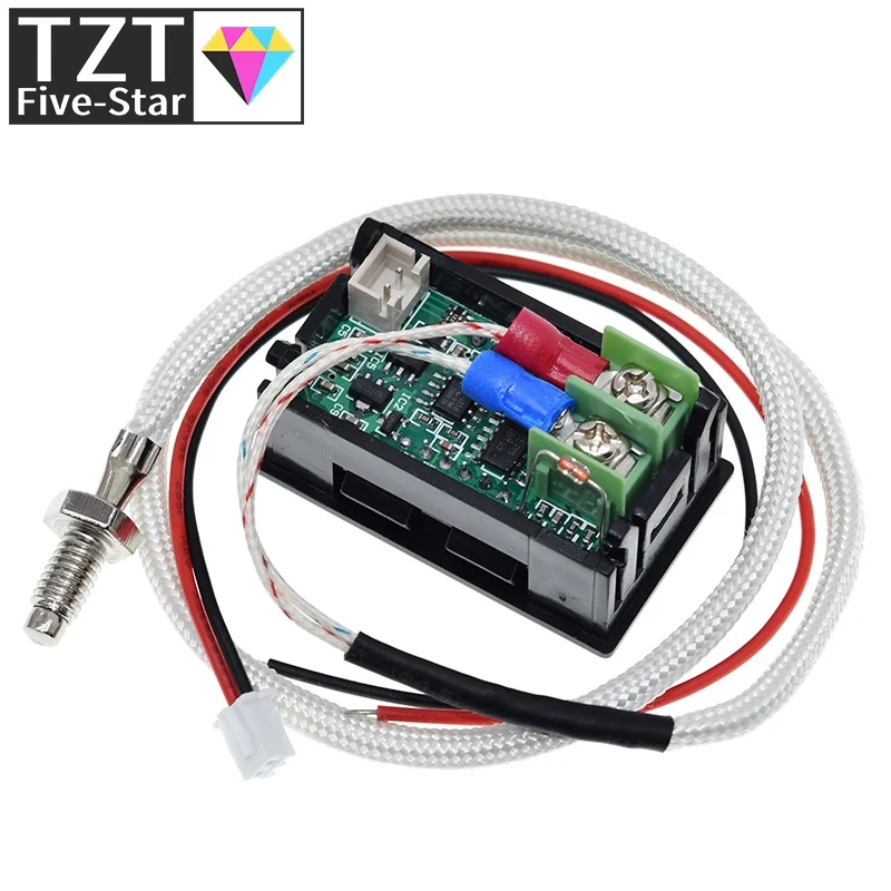 Термометр промышленный высокотемпературный типа K M6 термометр 12 В цифровой